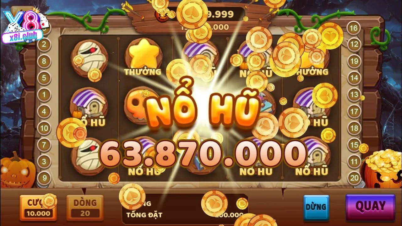 the gioi ruc ro va song dong tai no hu Nổ hũ X8 - Khi vòng quay đổi vận, tiền về như lũ!